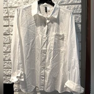 White button down shirt